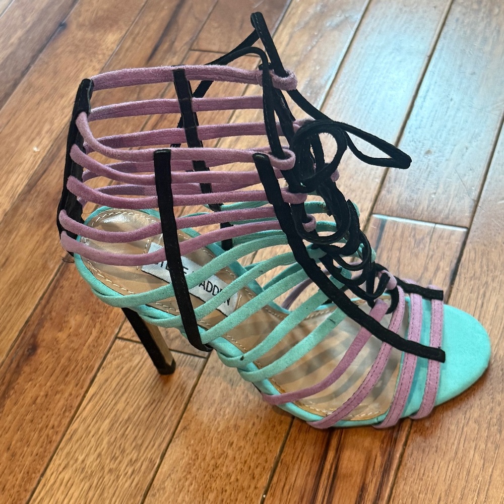 Sexy Lace Up High Heel Sandals